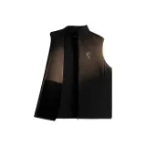 [Двусторонний флис] Черный (Бамбуковый лист с принтом)