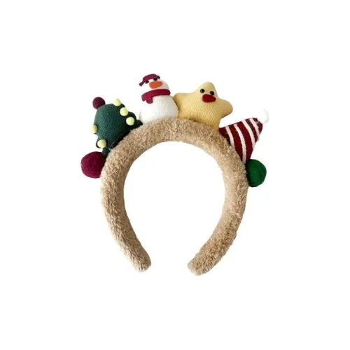 Danqin Плюшевый Ткань Ободки Женские