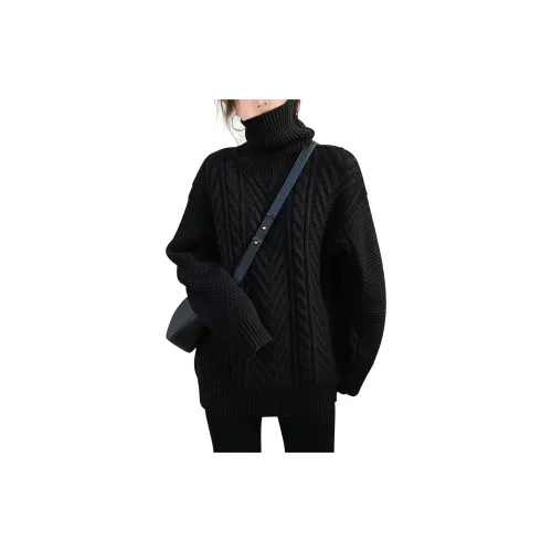 Tonlion Черные Женские Свитера