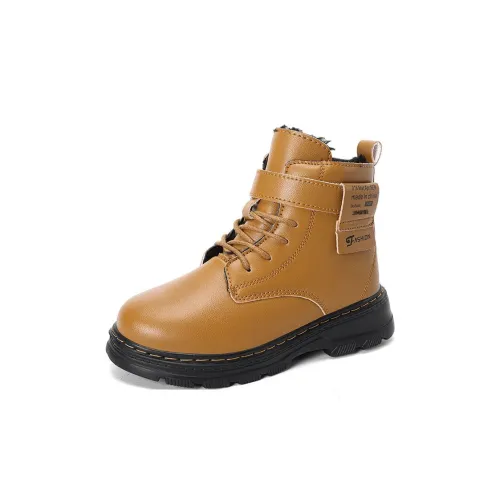 King Jinmai Термический Slip-resistant MID Топ Кожаные ботинки Унисекс