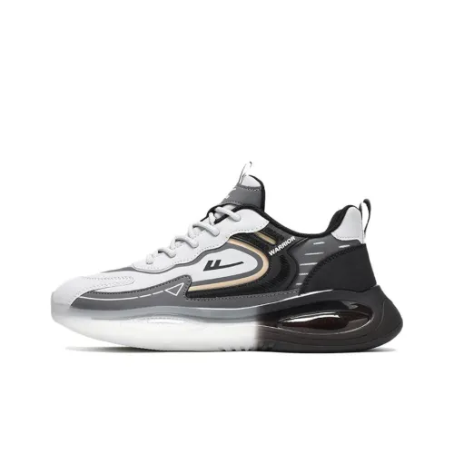 Warrior противоскользящие и износостойкие увеличивающие высоту низкие топовые кроссовки с толстой подошвой мужские