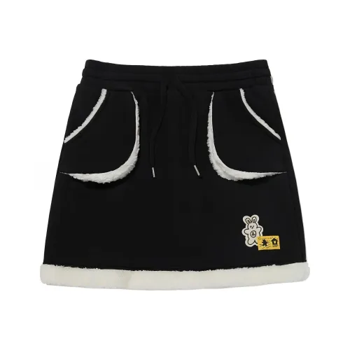 KIRSH Повседневные короткие юбки Женские Черный