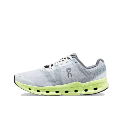 On Cloudgo Slip-Resistant Abrasion-Resistant Breathable Low-Top Running Shoes Men's Gray Green На Cloudgo противоскользящие устойчивые к истиранию дышащие низкие кеды для бега мужские серый зеленый