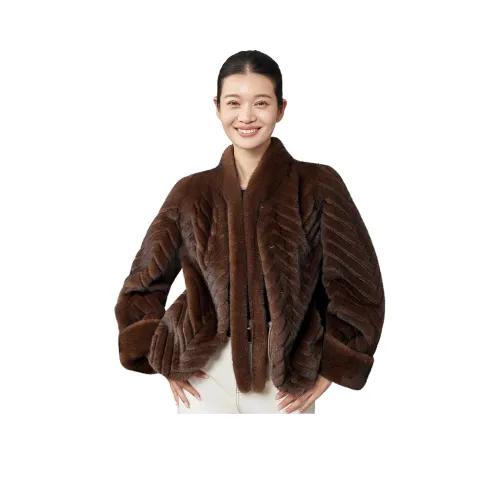 Beast King Искусственный мех Пальто Женское