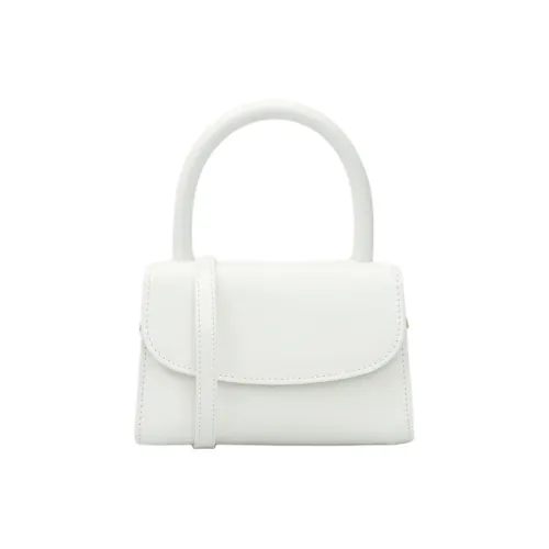 By Far Коровья кожа Сумка Мини Женская Белая