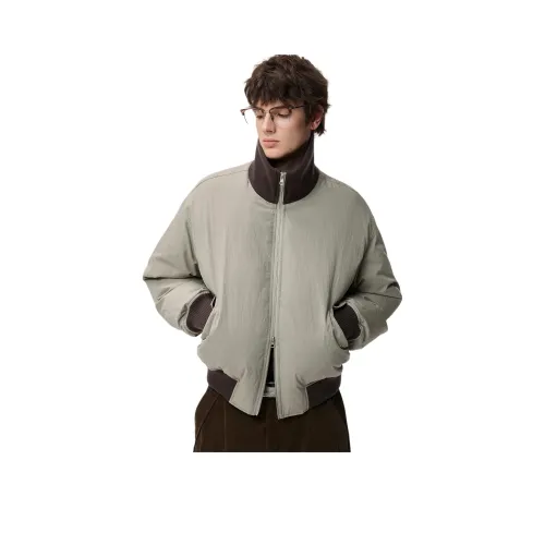 Lilbetter Светлый Оливковый Зеленый Мужской Пуховик