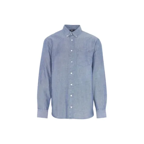 7 FOR Все MANKIND Denim Shirt Men's