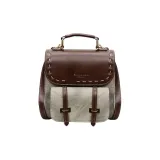 Белый и коричневый