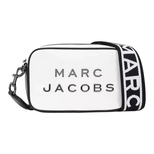 MARC JACOBS Бренд Этикетка Портативный Crossbody Сумка Обычный Унисекс Черный Белый