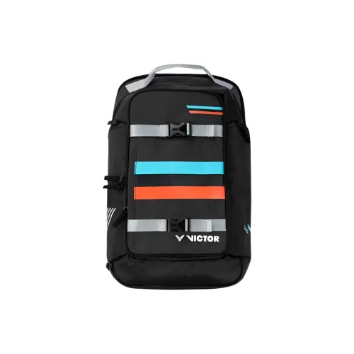 VICTOR Бадминтон Ракетки Сумки 2 Пачки Повседневный Рюкзак Черный Унисекс