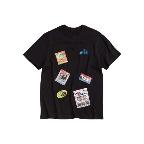 SSSTUFFF Черный Унисекс T-рубашки