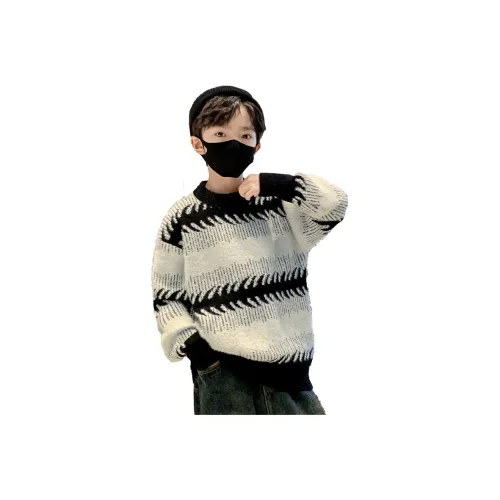 Guldoeleph Белый Школьный возраст Свитера