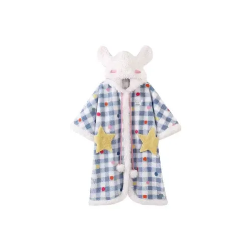 Mu Qingqing Квадрат Боевой Плащ Без подкладки Унисекс Банные халаты