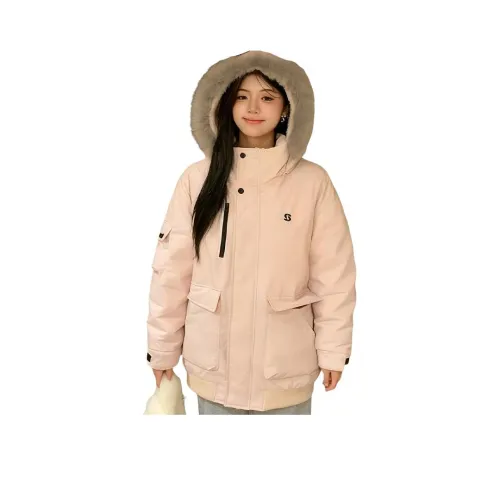 AINUOERMY Хлопковый пуховик женский