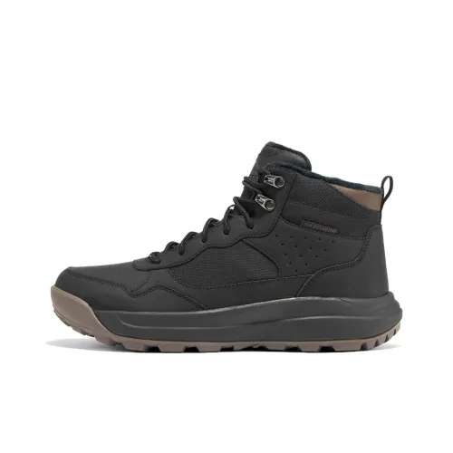 Skechers STREET WEAR Термический Короткий MID Ботинки для снега Мужской Черный