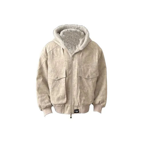 SIL VITIN Овсяный унисекс пуховики