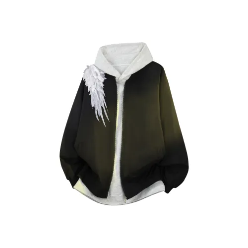 NEAR HERE Черный Унисекс Куртки