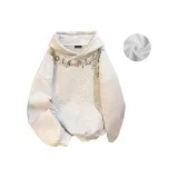 Бело-серый вереск [утолщенный с флисовой подкладкой]