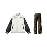 Белые камуфляжные штаны