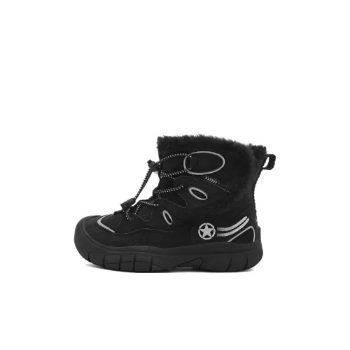 Jeep Slip-resistant Abrasion-resistant Thermal High-Top Snow Boots for Children Джип противоскользящие устойчивые к истиранию термальные высокие ботинки для сноуборда для детей