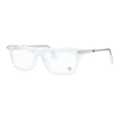 Chrome Hearts Прямоугольные Очки с диоптриями Унисекс Серебряный