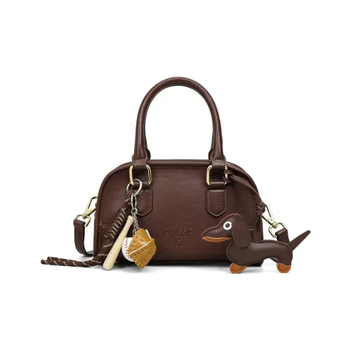 EBLAN Коровья кожа Сумка Обычный Женские Кофе