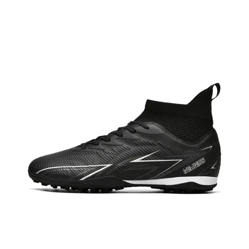 WEJIESS FG Твердый грунт Искусственный шипы Износостойкий и Легкий Футбольные бутсы Унисекс