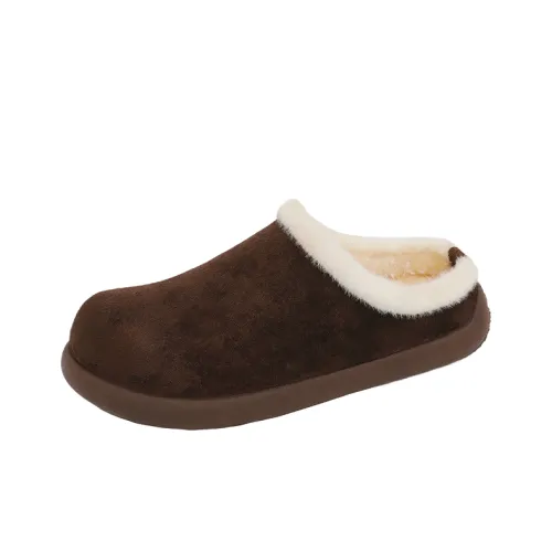 KLJK Резина Подошва Флок Домашние Тапочки Женские