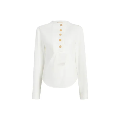 KHAITE SS26 Poe Топ Рубашка Женская