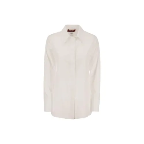 MaxMara Studio Рубашка Женская Белая