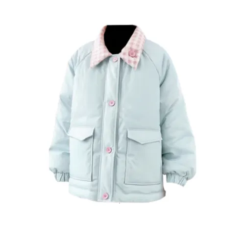 SNEIKLAU Розовый Синий Двусторонний Унисекс Пуховики