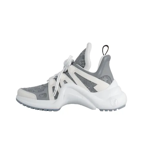 LOUIS VUITTON Archlight Low Топ Толстоподошвенные кроссовки Женские Синий