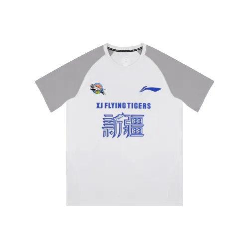 Подкладка T-рубашка CBA 2025 26 Season Синьцзян Команда Унисекс