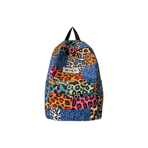 WXRX Композитная ткань Рюкзак Унисекс Леопардовый принт