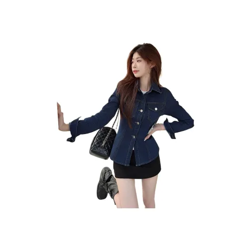 VENICEW Темно-синий с V Бренд Наклейка Женские Куртки