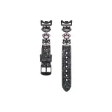 Чёрный Розовый Кошка & Чёрный Деним