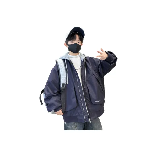 7 SEVFUN Повседневная Куртка Зимняя Темно-синяя Подростки