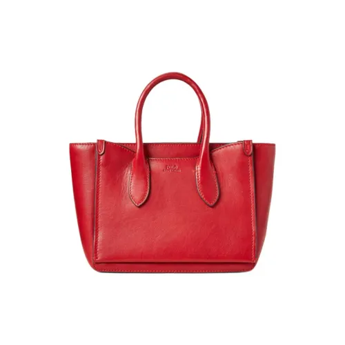 Polo Ralph Lauren Sloane Кожа Сумка Мини Женская Красная