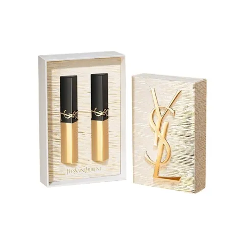 SAINT LAURENT 2025 Christmas Collection Коробка Ограниченная серия Бренд Новый Fine Tube Lipsticks Матовый