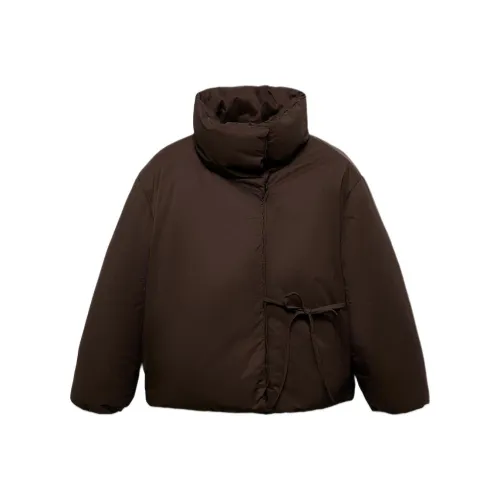 ZARA Collaboration Коричневый Женский Пуховик