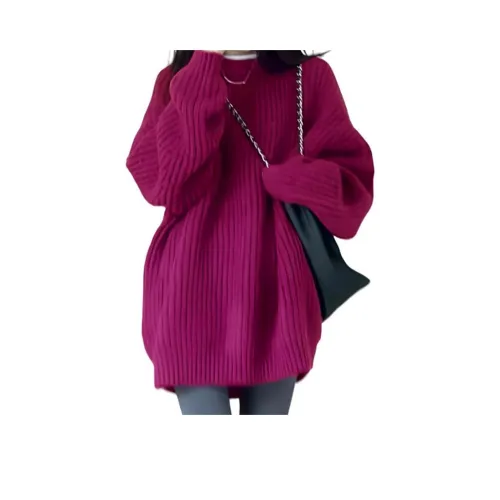 Tonlion Свитер Женский Фуксия