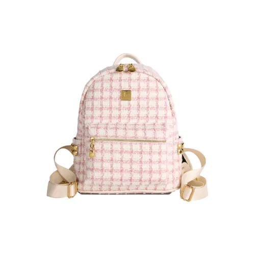 ResNonverba Nylon Backpack Small Size Large Recommended Size Women's Pink