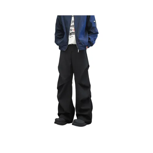 XUBAIHUO Черный Унисекс Костюм Брюки