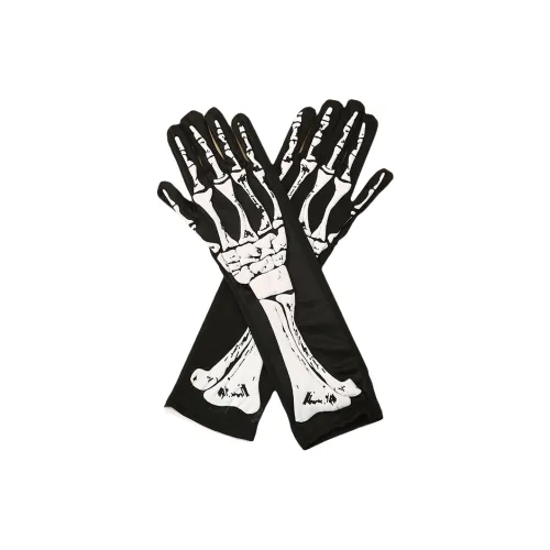 LISA Принт Скелет Перчатка Косплей реквизит