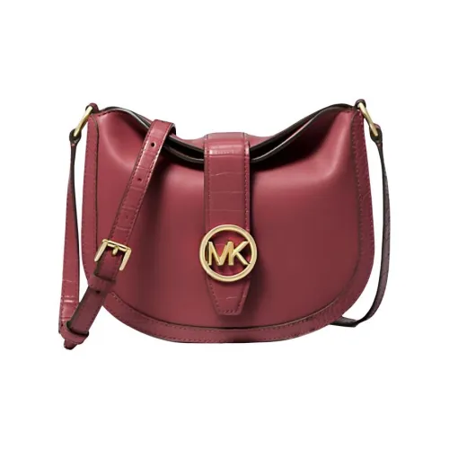 MICHAEL KORS Gabby ПУ (полиуретан) Сумка через плечо Маленькая Женская Черная Вишневая