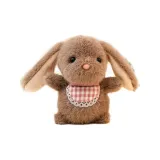 Rabbit Charm-Gray Coffee