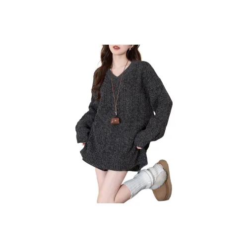 Tonlion Темный Фотиния Серый Женский Свитер