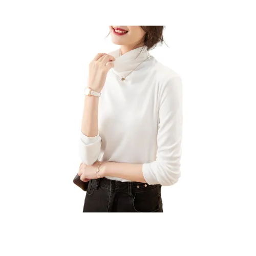 Mo Han Yi Mei T Рубашка Женская Белая