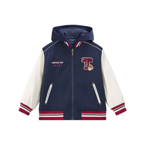 Teenie Weenie Kids Хлопковый пуховик для детей