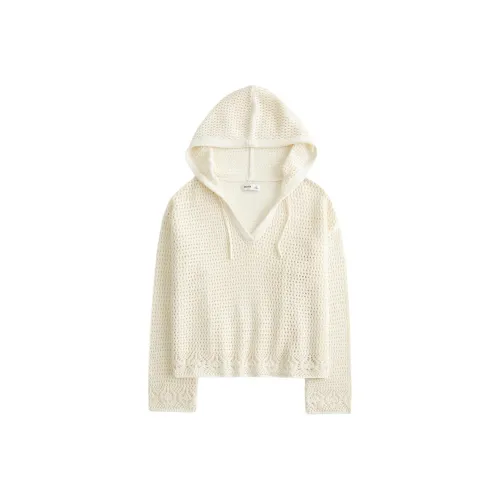 Hollister Белые Женские Свитера